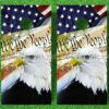 We The People Eagle Cornhole Decal