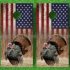 distressed us flag turkey decal