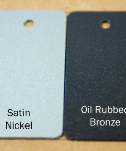 Satin Nickel - Oil Rubbed Bronze