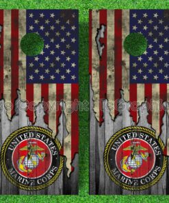 us flag marine corps