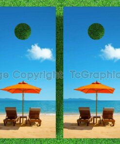 Beach and Chairs