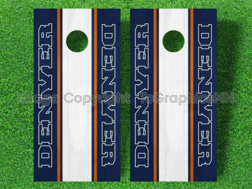 Denver Cornhole Decals