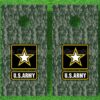 Camo US Army Cornhole Decals
