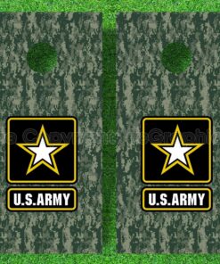 Camo US Army Cornhole Decals