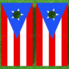 Puerto Rico Flag Cornhole Decal